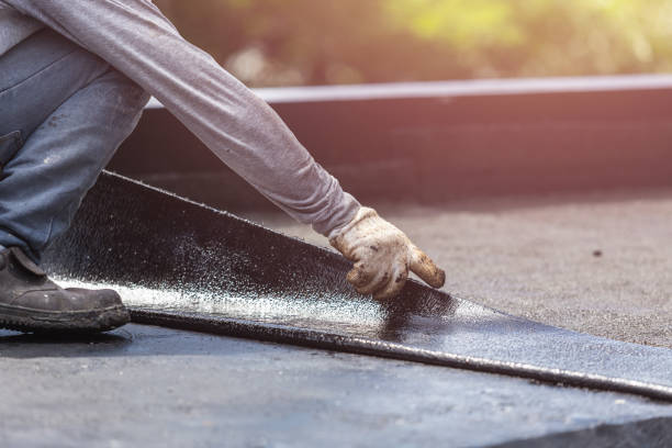 Professional Crawl Space Encapsulation technician working in Triangle, VA
